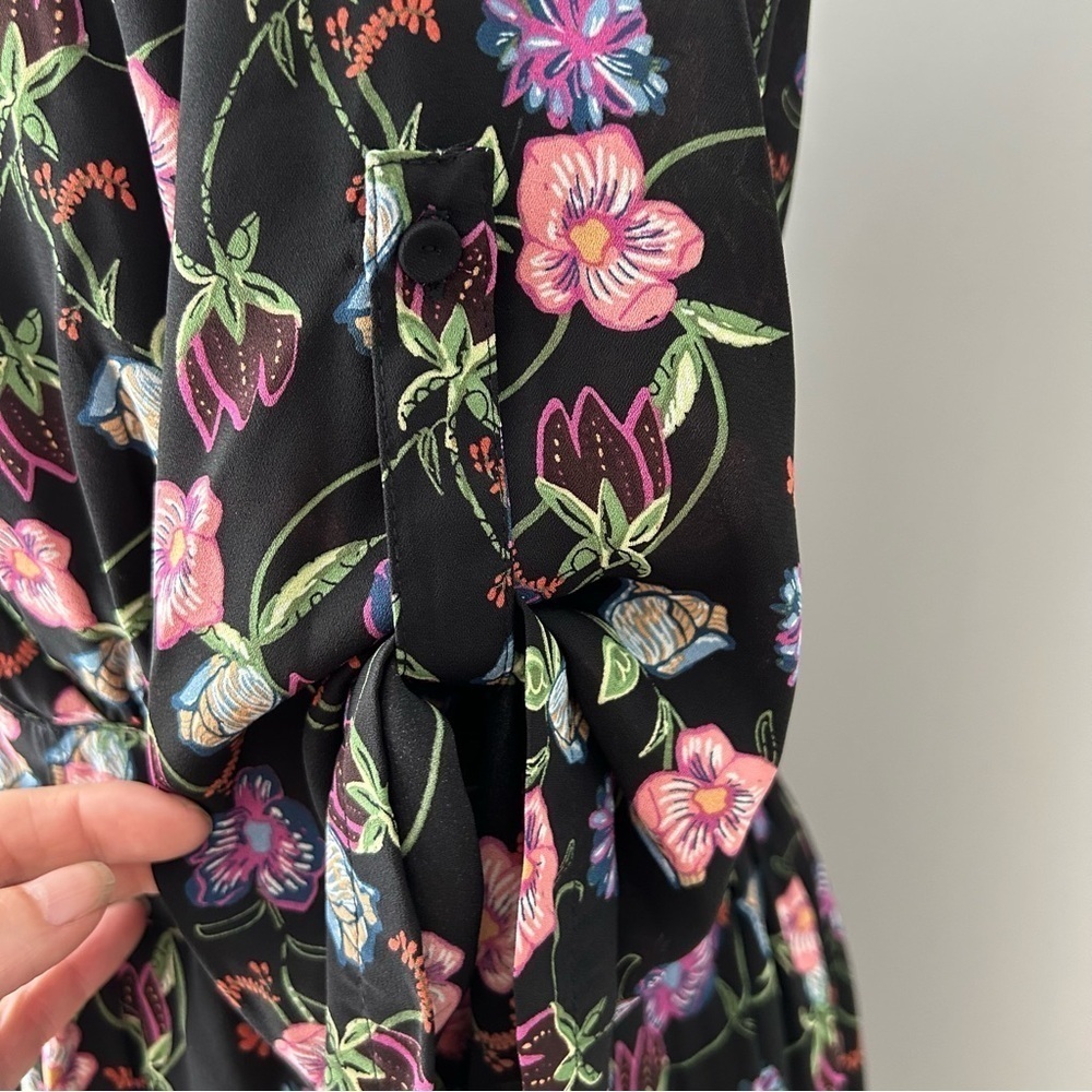 House of Harlow 1960 Floral Shirt Dress - Picture 6 of 10